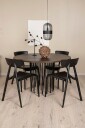 Venture Home   Spisegruppe Stone med 4 stk stoler Ursholmen   Brun