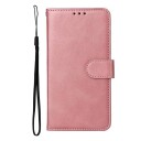INCOVER Samsung Galaxy S23 Flippdeksel i Skinn med Lommebok - Rosa
