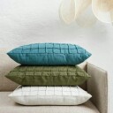 Chhatwal & Jonsson Jammu Putetrekk 60x60 cm Heaven Blue