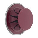 PopSockets Low-Pro MagSafe grep og stativ Burgundy