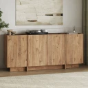 Sorlan Konsollbord 180 cm - Atlantic Pine, antrasitt