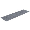 vidaXL Selvklebende trappematter 15 stk 76x20 cm lysegrå