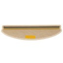  Selvklebende trappematter sisal 30 stk 65x21x4 cm berber 8721288460004
