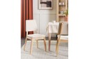 Sett med 2 spisestoler Merrill - Lyst tre, beige