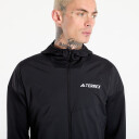 Adidas Men"s Terrex Xperior Climawarm+ Wind Light Fleece Hooded Jacket Black S