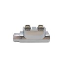 Kriss Twin ventilsett vinkel, Krom