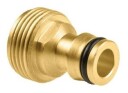 Cellfast slangekobling med utvendige gjenger til kran 3/4"   messing