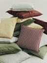 Terrazza Cushion 60x60 cm Olive narrow stripe