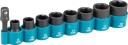 Makita Kraftpipesett Med Adapter (3/8") 8 Deler