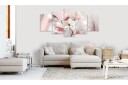 Bilde Dazzling Magnolias 5 Parts Wide 100x50 Artgeist sp. z o. o.