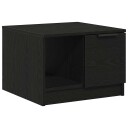  Kaffebord Svart Eik 50x50x36 cm Konstruert Tre