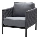 Cane-line Encore Lenestol Dark Grey/Lava Grey