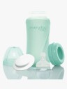 Everyday Baby Glass Baby Bottle Healthy + Mint Green 240Ml - Green - 240 ml