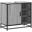  Servantskap grå sonoma 65x33x60 cm konstruert tre 8721102843464