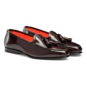 Santoni Herre Sko Rød 41 1/2 EU,