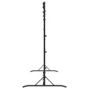  Football stoppnett svart 366x90x183 cm HDPE