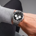 Faucon Chrono F10010 - Herre - 44 mm - Analog - Kvarts urverk - Safirbelagt mineralglass