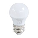 Eletra LED-pære E27 G45 4.8W 2-pakning