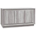 vidaXL Skjenk grå sonoma 102x35x55 cm konstruert tre