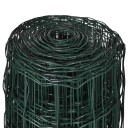 vidaXL Euro gjerde stål 25 x 1,0 m grønn