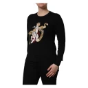 Dolce & Gabbana Dame Strikkevarer Svart M,