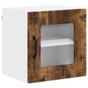  Kjøkkenskap med hylle Røkt eik 40 x 31 x 40 cm Konstruert tre