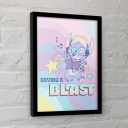 Disney's Lilo and Stitch Innrammet Bilde 30 x 40 cm Blast