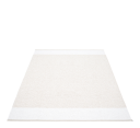 Pappelina Edit matte fossil hvit metallic 85x260 cm