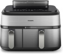 Philips 5000 Series Dobbel Luftfrityr 9L 2750W Sølv