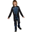 X-Ray skjelett kostyme 7-8 år 120-130 cm