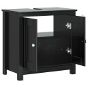  Baderomsskap BERG svart 60x34x59 cm heltre furu