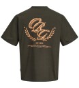 Jack & Jones T-skjorte - JorFrederiksberg - Rosin - Jack & Jones - 10 år (140) - T-skjorte Armygrønn Grønn