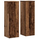  Plantestativer 2 stk gammelt tre 25x25x80 cm konstruert tre