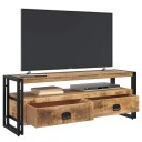 vidaXL TV-benk 120x35x45 cm heltre mango