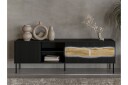 Stintino Tv-Benk 190x40 cm - Svart/Brun