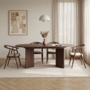 Dano Uttrekkbart spisebord 160-200 cm - Valnøtt