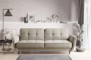 Katsuya Sovesofa 3 seters   Beige/Hvit