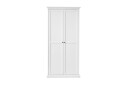 Paris Garderobe 96 cm 2 Dører - Hvit