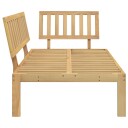 Hjørnesofa for hage paller heltre akasie 365849