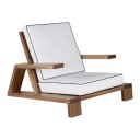 Venture Home Design Daria Loungestol, Akasie m. offwhite puter 1709634-01-0 1699588-01-0