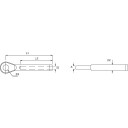 Øyeterminal   4 mm   8,5 mm   5 mm   2600 kg   67 mm   45 mm   4,4 mm