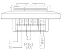 Function Termostat MSD4 Sentralstyring