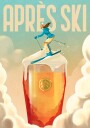 Apres Ski Plakat Plakat / 50x70cm