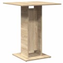 vidaXL Bistrobord sonoma eik 60x60x75 cm sponplate
