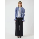 YAS Yasbekka Ls Smock Shirt Blue 36