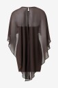 Gina Tricot   Kjole Cape Tube Dress   Brun