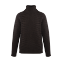 Torstein Sweater Coffee M Basket knit turtle