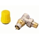 Danfoss RA-U 3/8" Vinkelløbende Radiatorventil for Fremløbs Montering