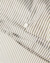 Striped Sengesett 220x220 + 50x60x2 cm Oliven / Hvit