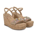 Alma EN Pena, Dame, Sko, Beige, 35 EU,
